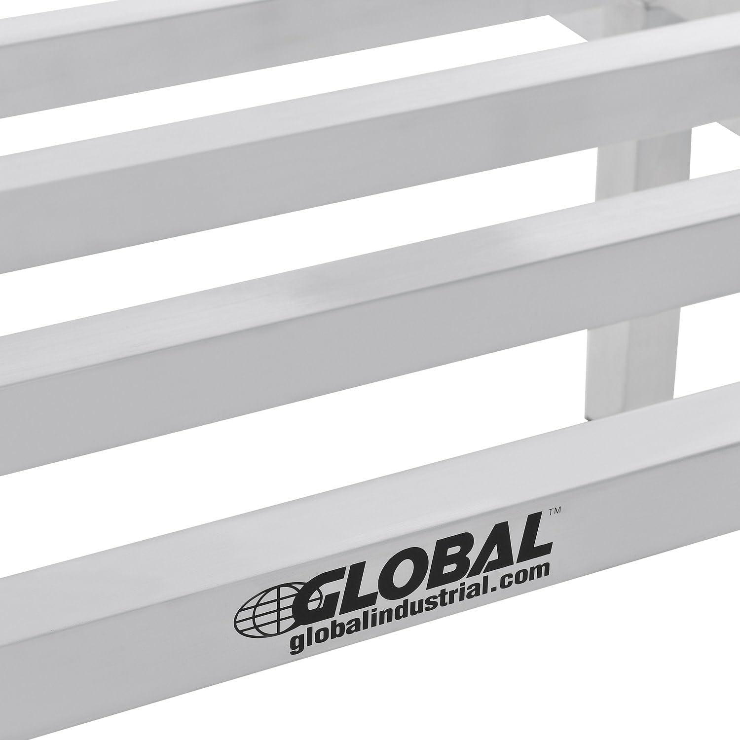 Industrial Aluminum Rectangular Dunnage Rack for Kitchen and Garage
