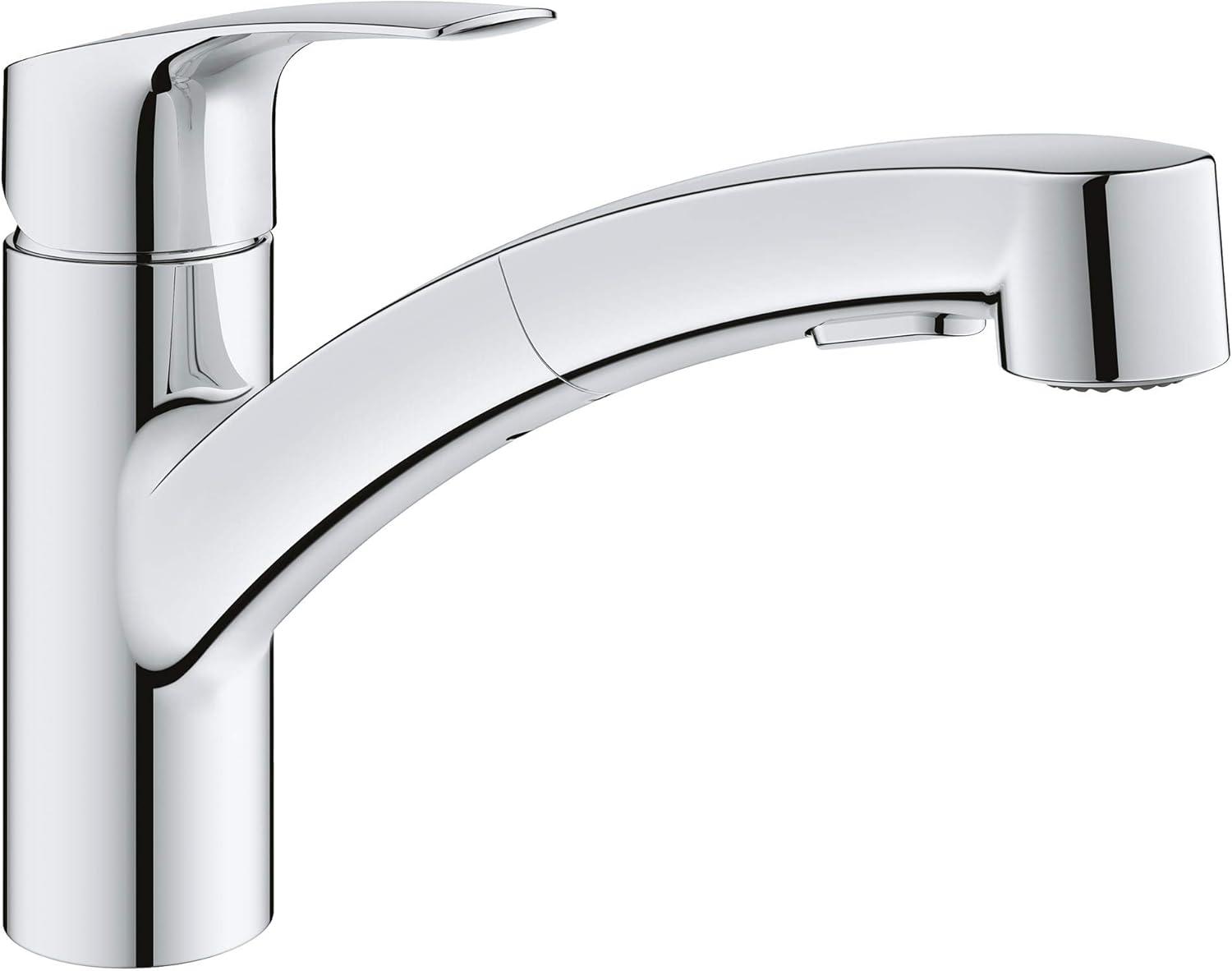 Eurosmart® Pull-Out Single-Handle Dual Spray Kitchen Faucet