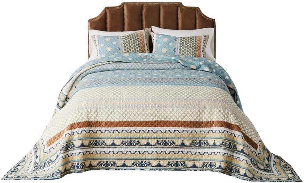 Thalia Boho Velvet Embellished Reversible Quilt Set