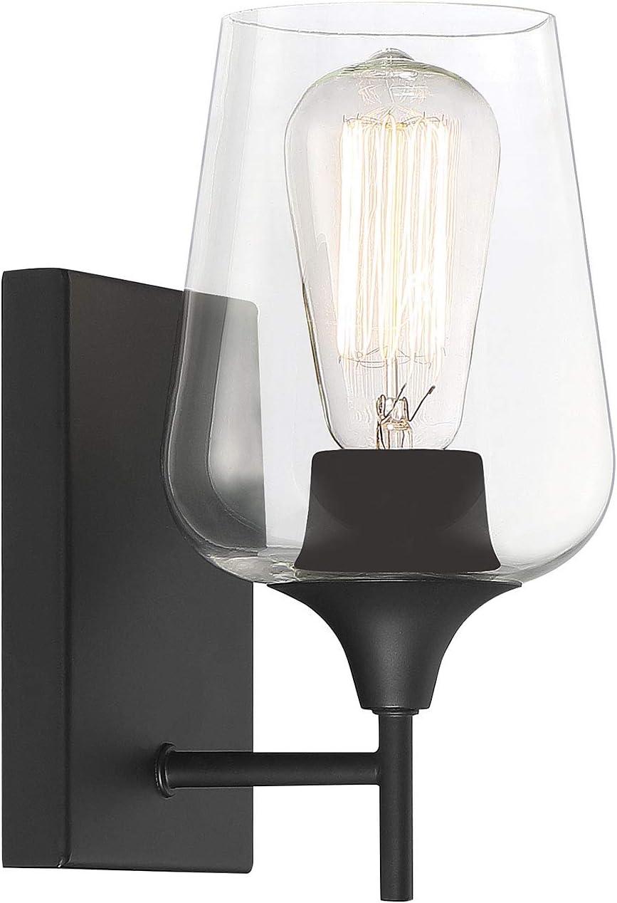 Savoy House Octave 1 - Light Wall Light in  Black