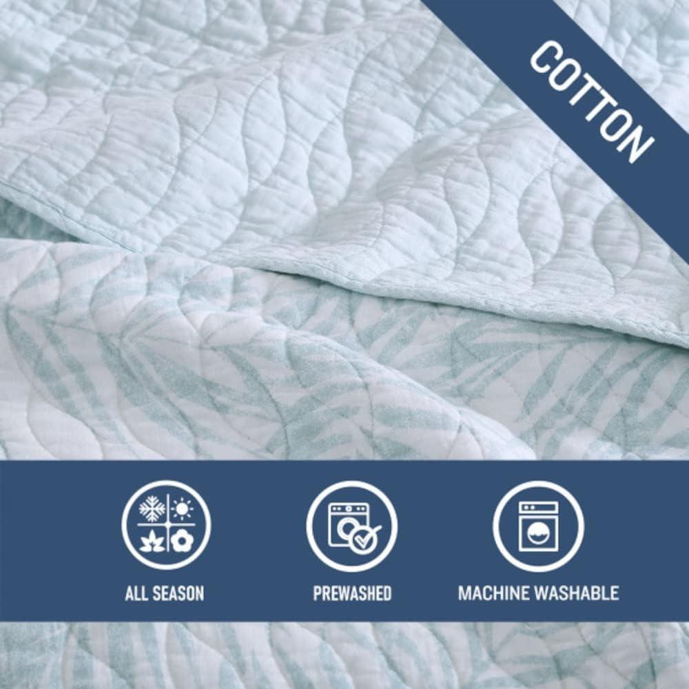 Tommy Bahama Home Tommy Bahama Palmday Cotton Reversible Quilt Set