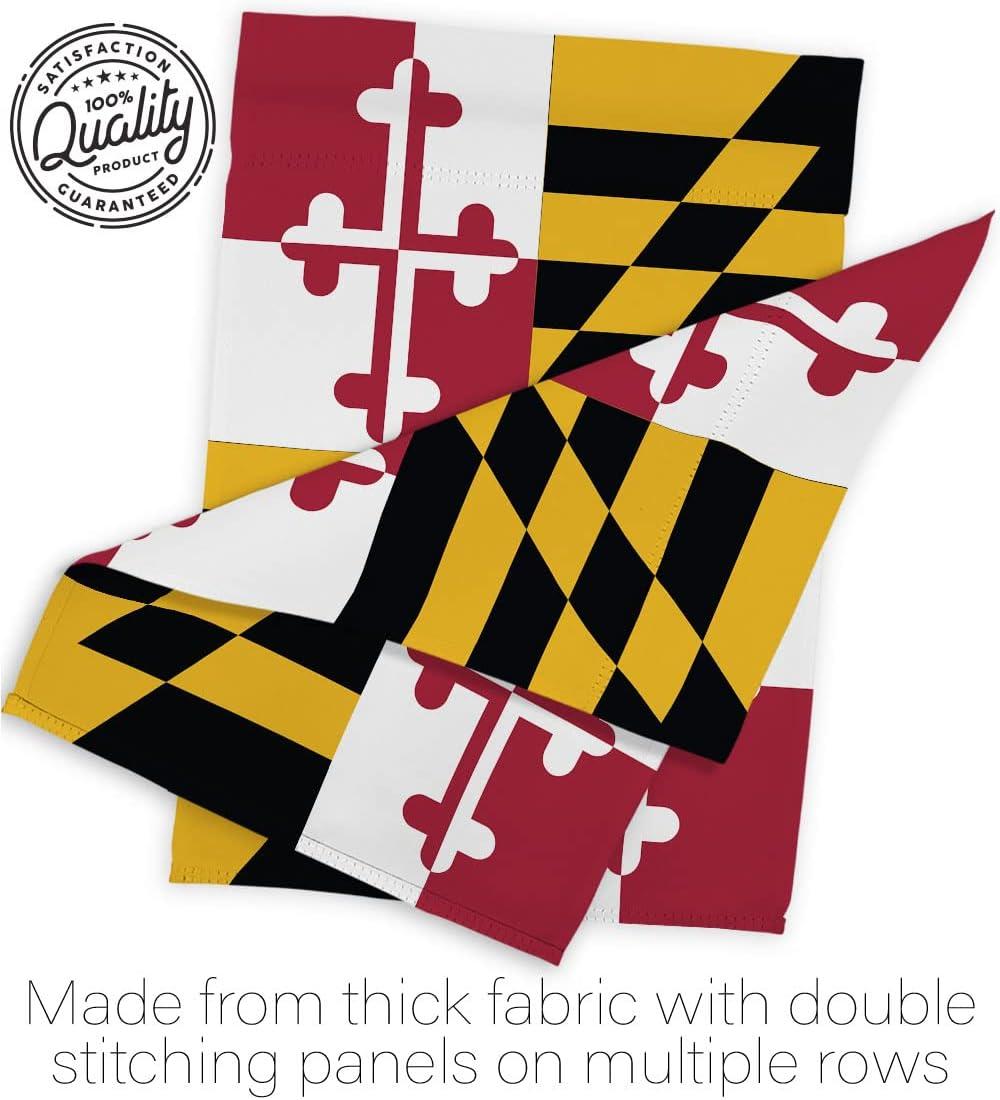 Maryland Flag Double-Sided Weather Resistant House Banner