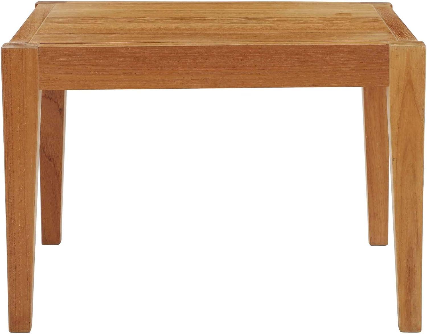 Northlake Natural Teak Outdoor Patio Side Table