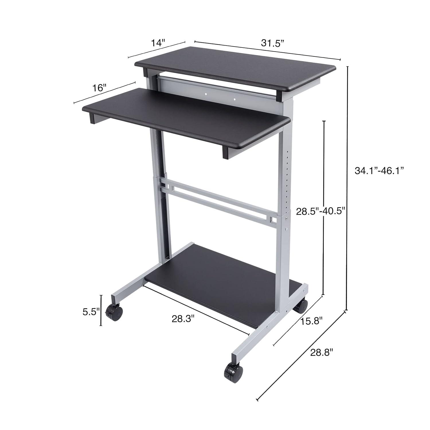 Stand Up Desk Store Adjustable Metal Base Standing Desk
