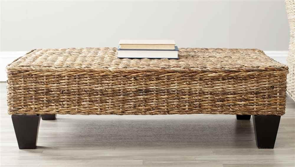 Safavieh Home Collection Leary Wicker Bench