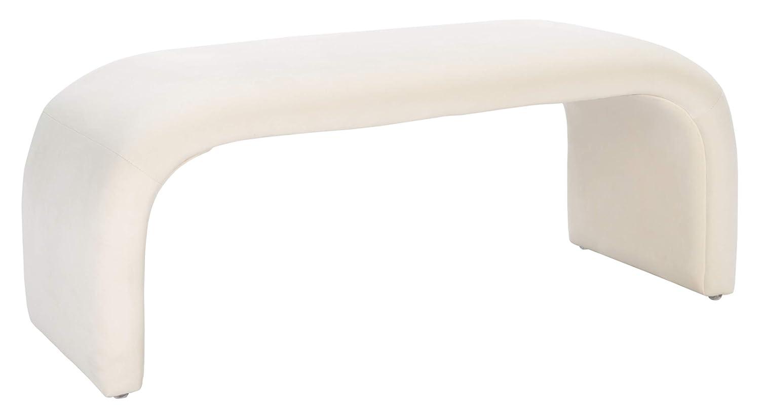 Tenko Bench - BCH1300 - Cream - Safavieh