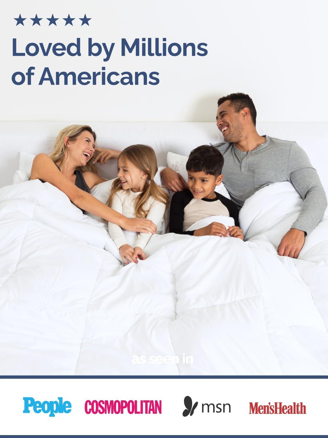 CGK Linens Premium Quality Goose Down Alternative Comforter - Warm & Lightweight