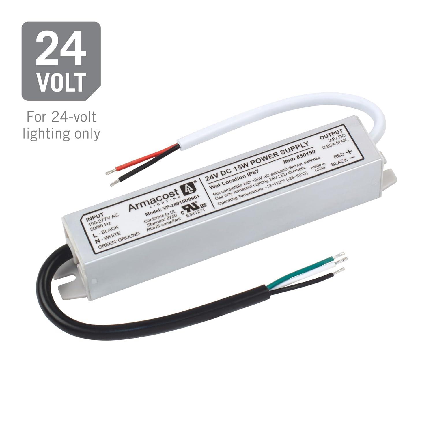 Standard Indoor/Outdoor LED Driver 24V DC, Electronic Transformer