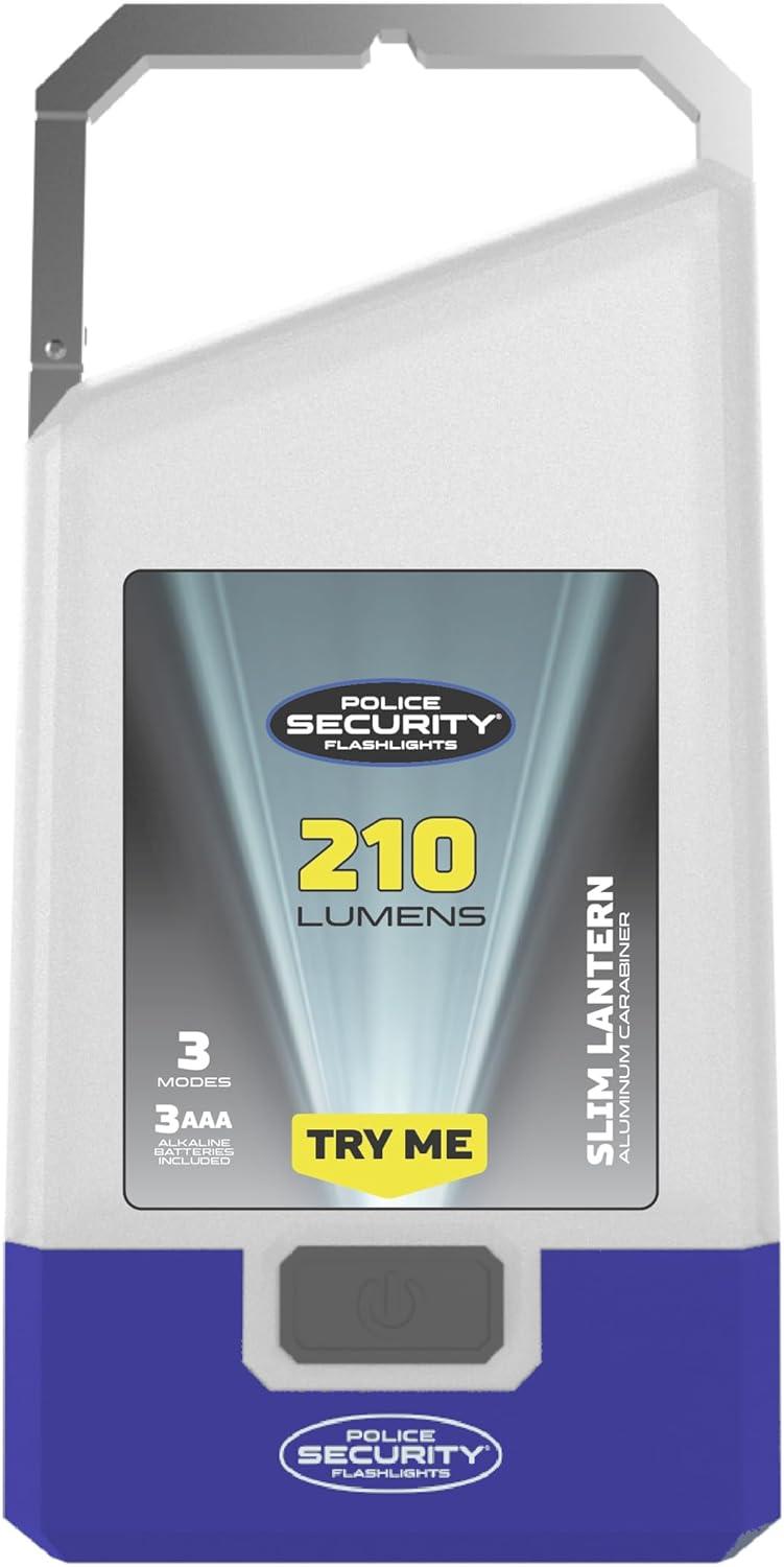 Police Security Slim Lantern 210 Lumen