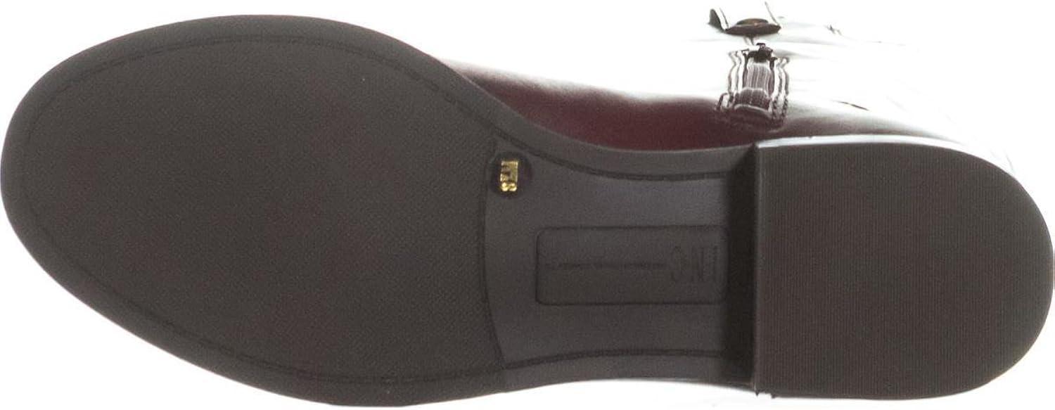 INC Womens Brown Zip-Up Boots 5 M