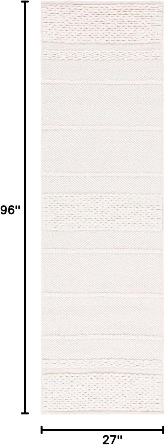 Natura NAT216 Hand Woven Runner Rug - Ivory - 2'3"x8' - Safavieh.