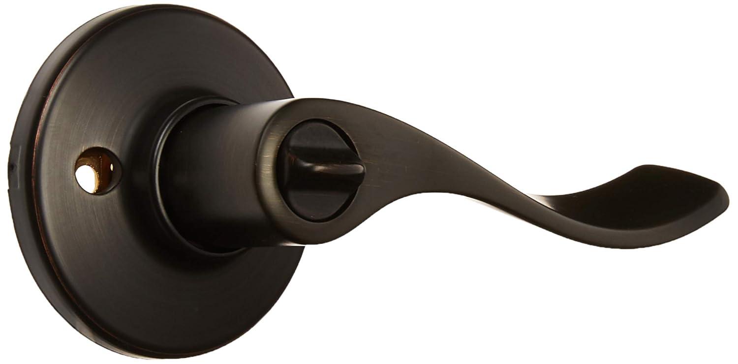 Kwikset 93001-883 Balboa Bed/Bath Lever, Venetian Bronze - Quantity 1