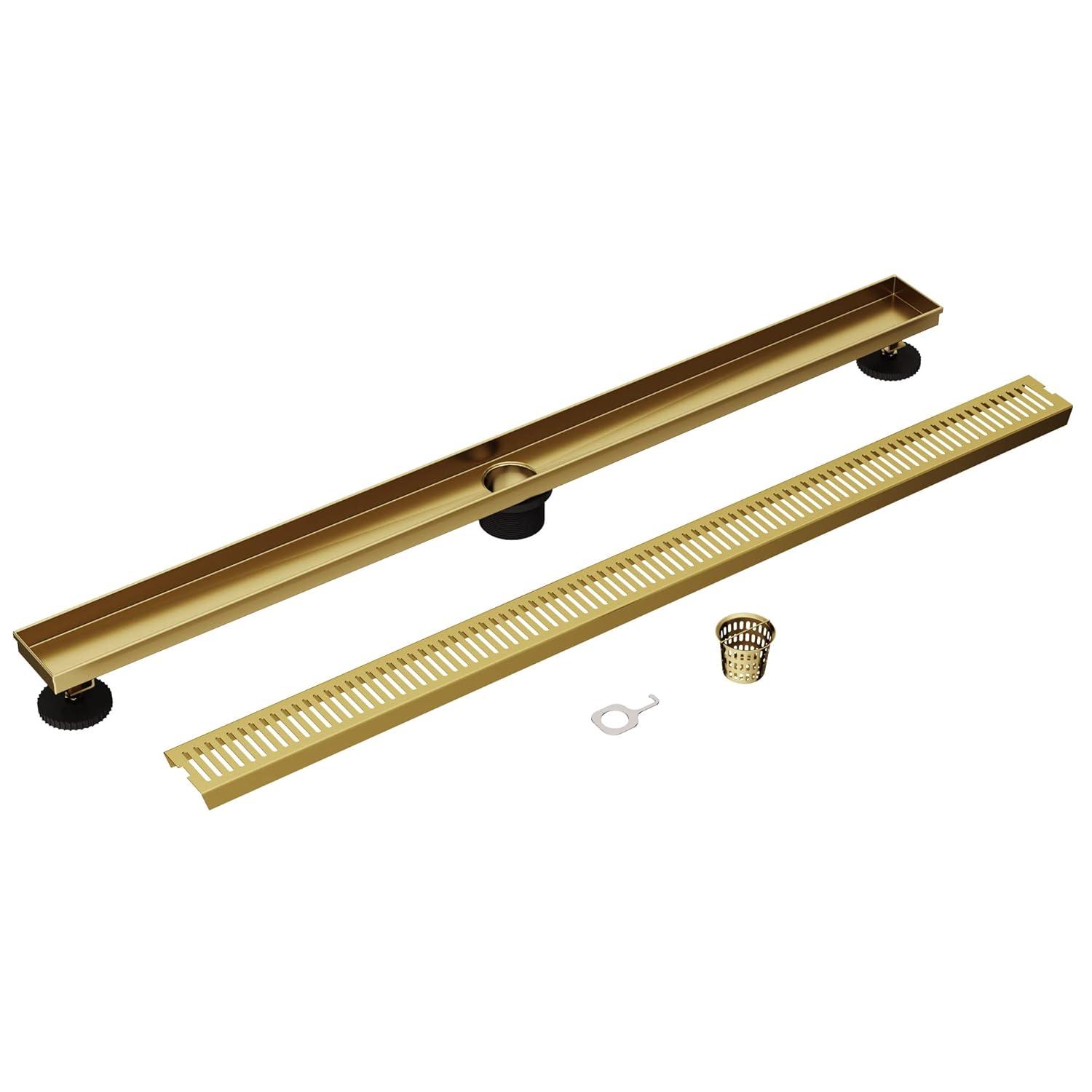 Elan 36" Rectangular Grate Linear Grid Shower Drain
