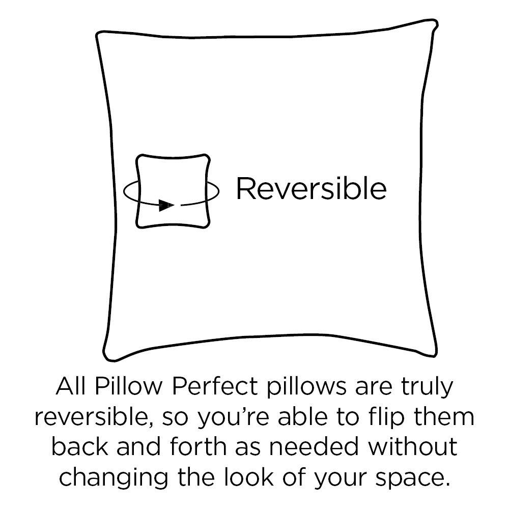 Outdoor Wicker Bench/Loveseat/Swing Cushion: Tufted, Fade & Weather-Resistant - Pillow Perfect