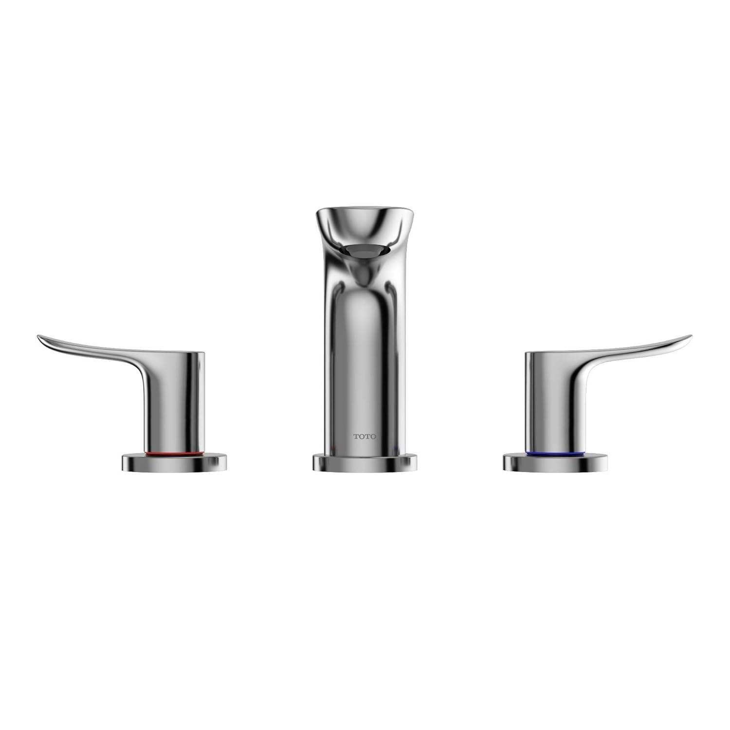 TOTO TLG01201U#CP Double Handle Bathroom Faucet with Drain Assembly