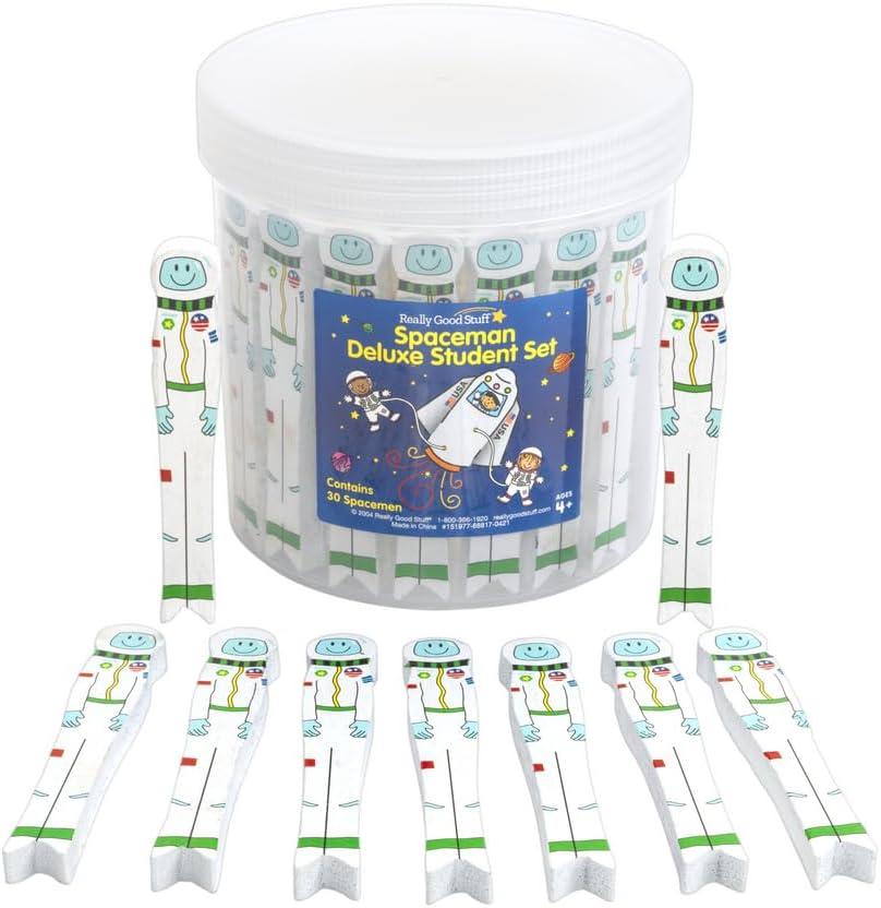 Really Good Stuff Spaceman Deluxe Student - Set of 30 in Container