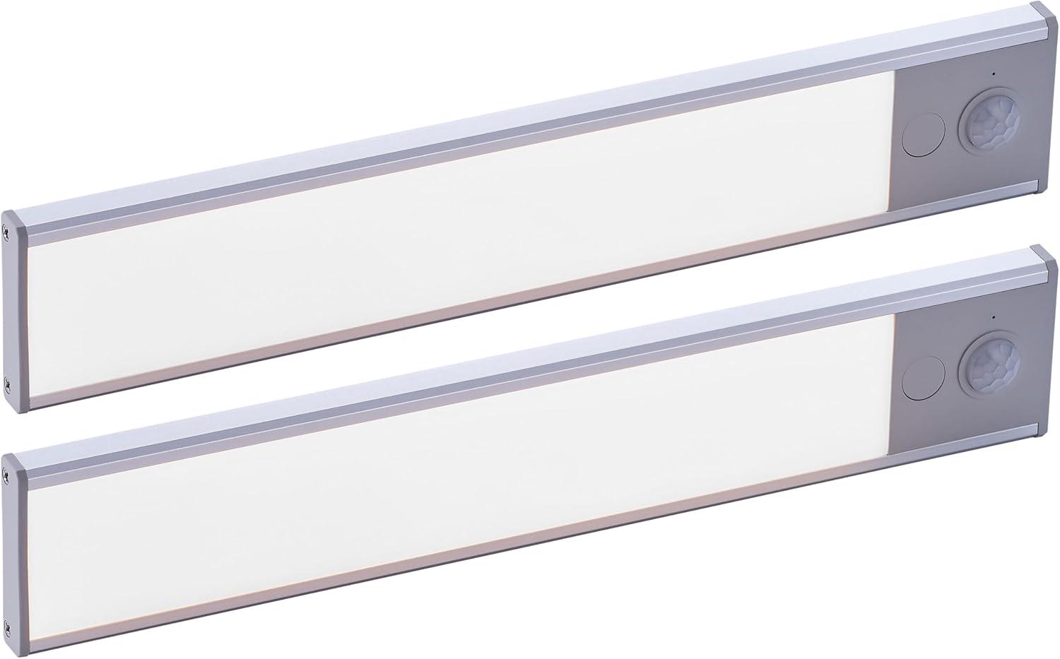 Rechargeable Warm White LED Under Cabinet Light Bars with Motion Sensor