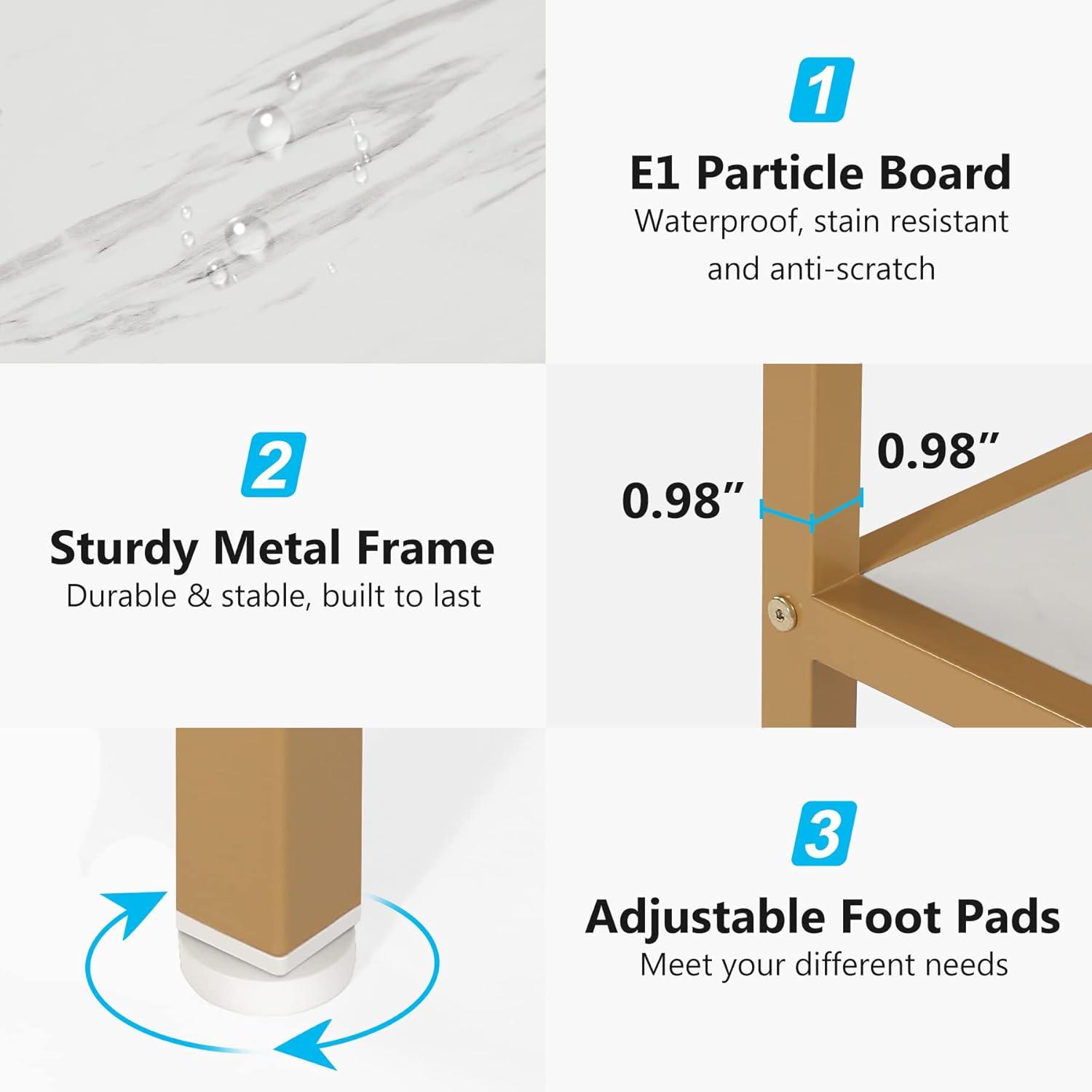 Tribesigns 70.9 inch Extra Long Console Table, Industrial Sofa Table Behind Couch with 2 Tier Storage Shelf, Narrow Entryway Hallway Accent Table for Living Room, Grey