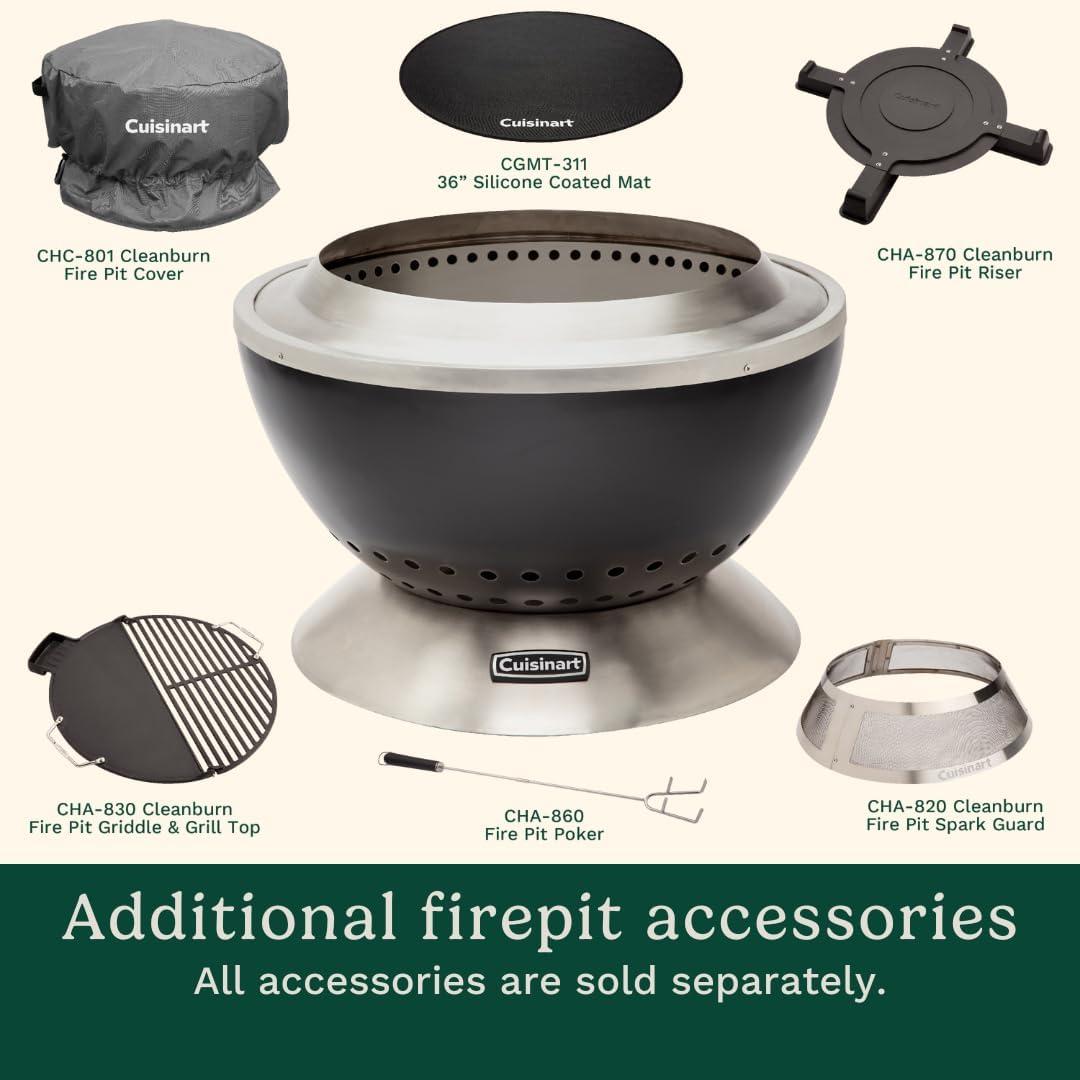 Cuisinart® 24" Round Cleanburn Fire Pit