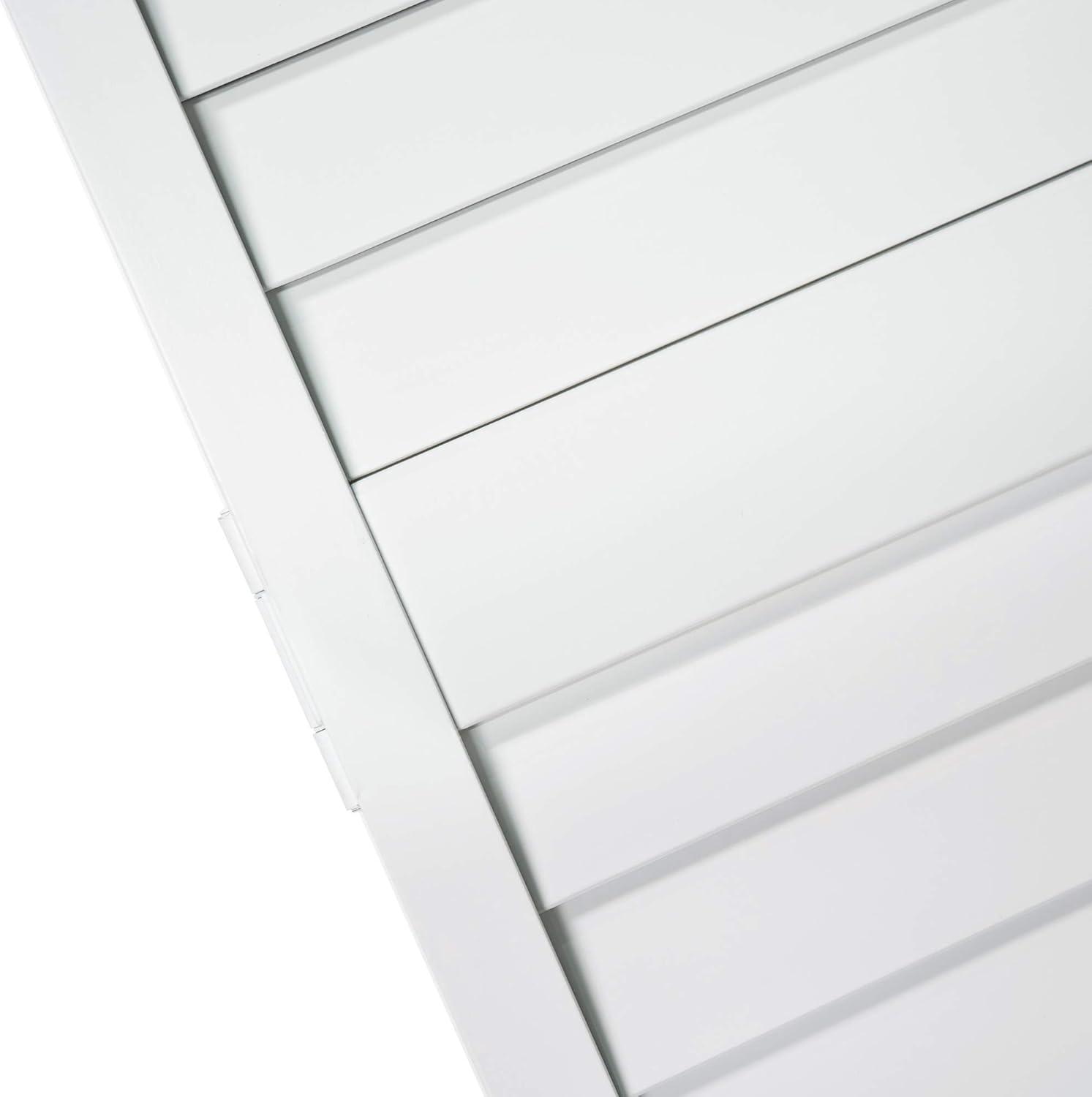 Kimberly Bay Louvered Wood Painted Plantation Bi-Fold Door