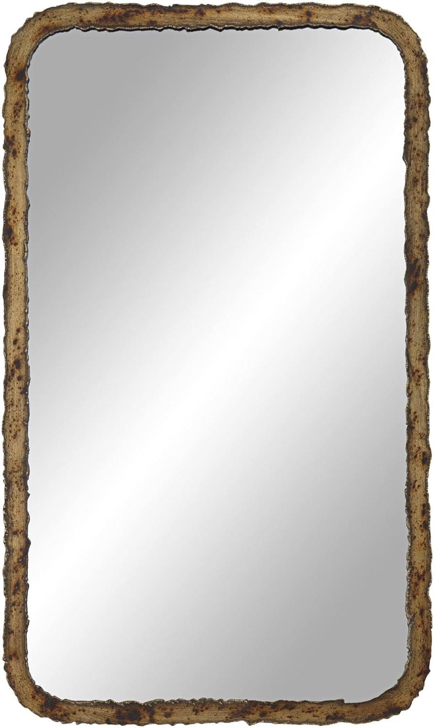 Uttermost Phelan Oxidized Bronze 24" x 40" Rectangular Mirror