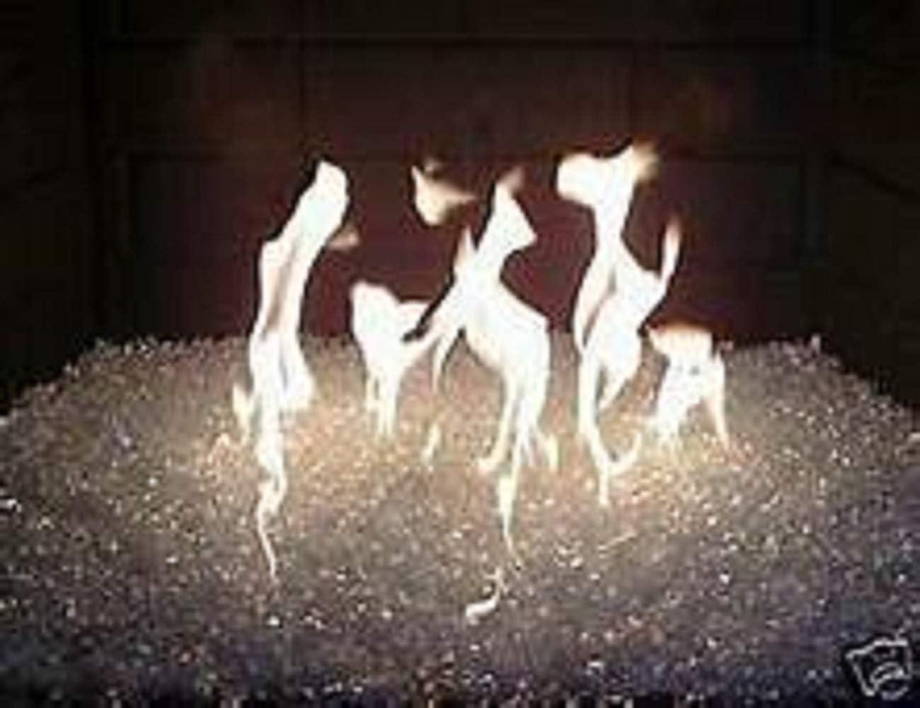 AZ Patio Heaters Reflective Fire Glass in Gold