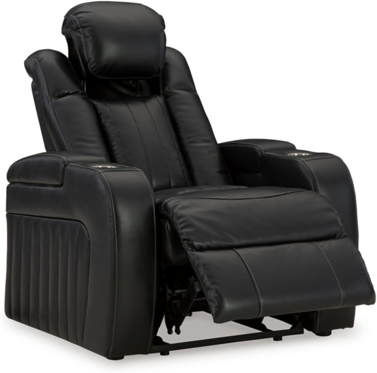 Ashley Furniture Caveman Den Midnight Power Recliner