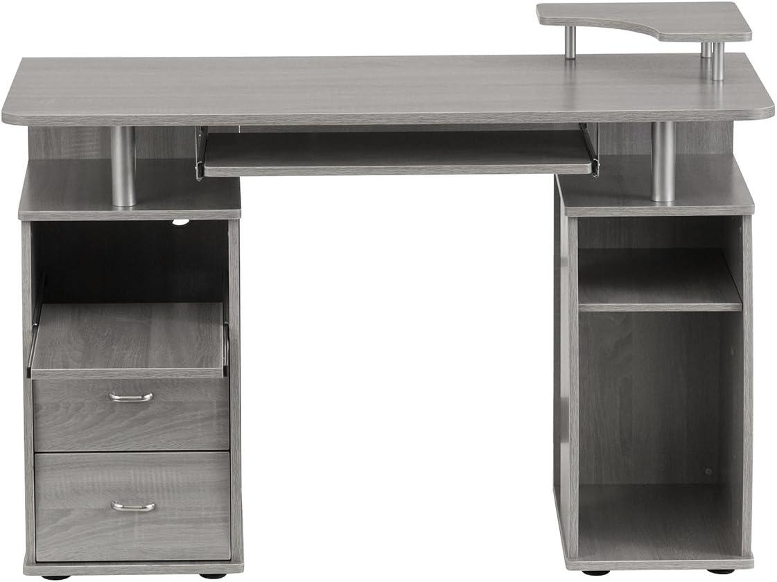 Hokku Designs Techni Mobili Complete Computer Workstation Desk With Storage
