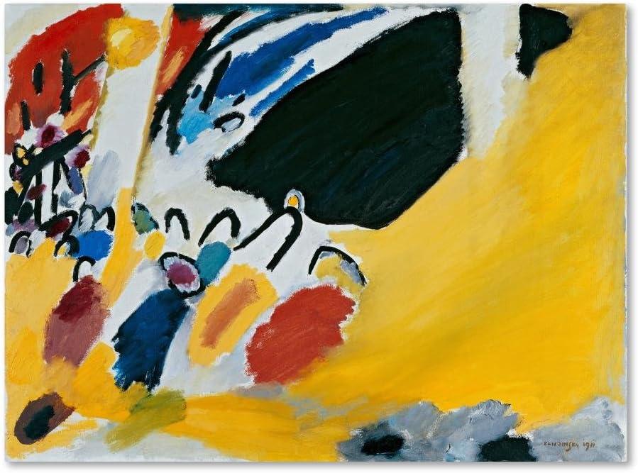 Vault W Artwork " Impression Iii " by Wassily Kandinsky