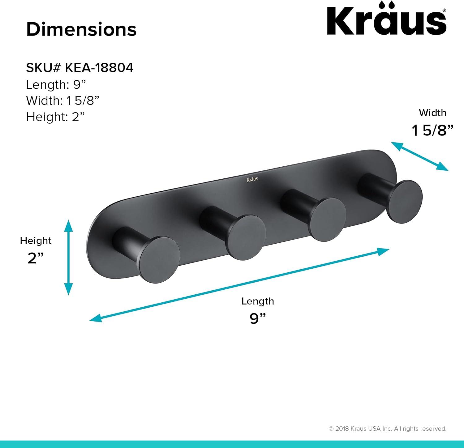 Elie Wall Mounted Robe Rack