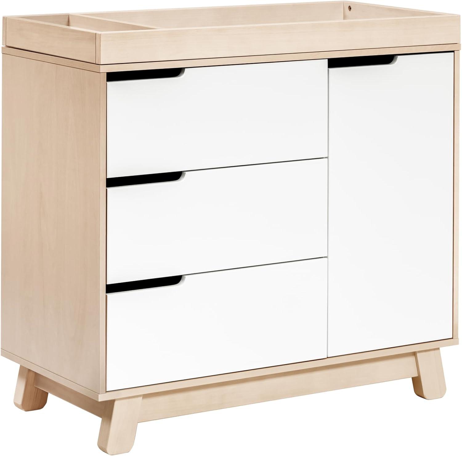 Hudson 3-Drawer Changer Dresser with Removeable Changing Tray