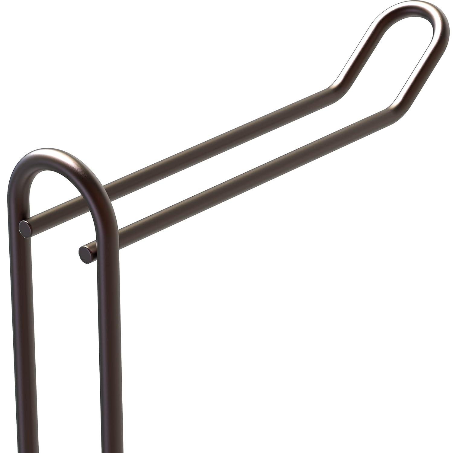 Simple Houseware Bathroom Toilet Tissue Roll Holder Stand with Cell Phone Holder, Bronze C33