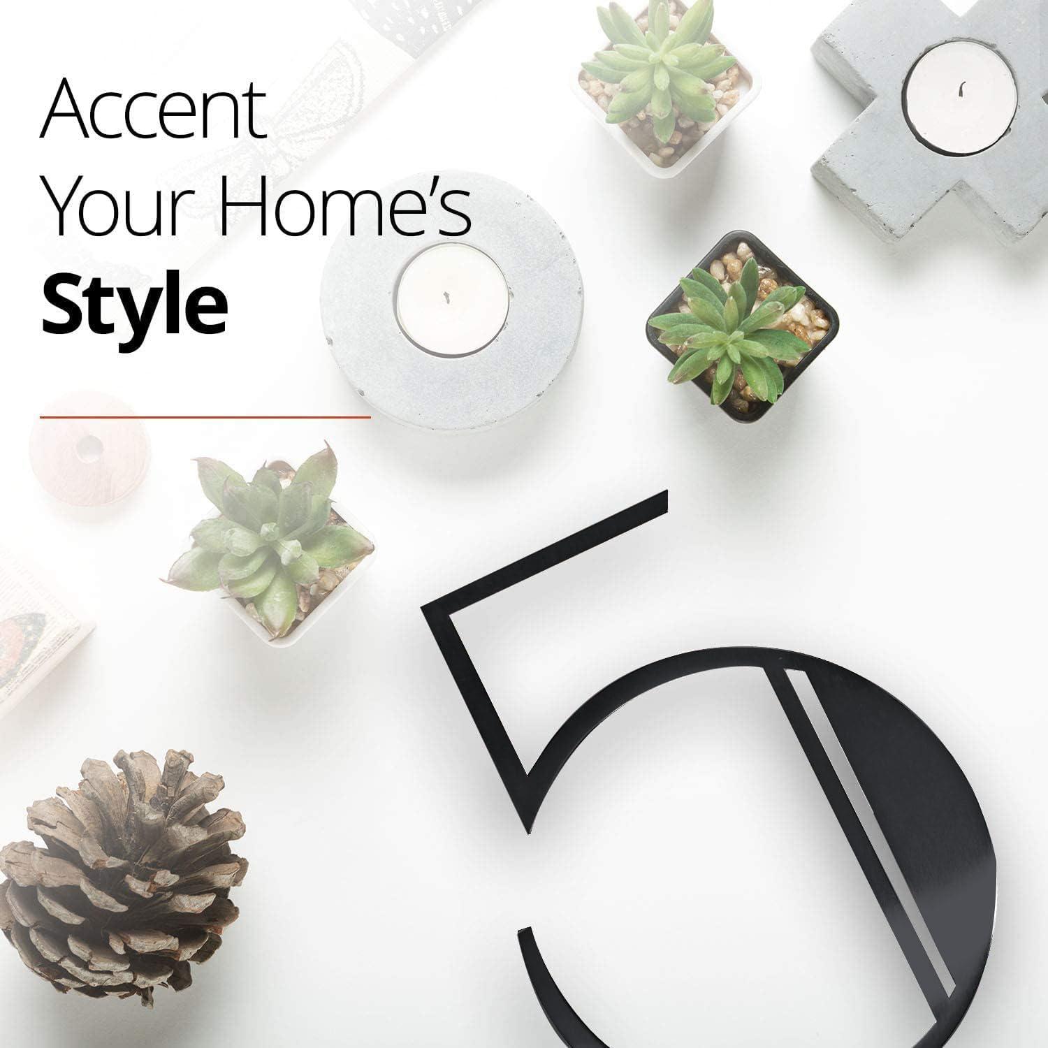 NACH Metal Floating Mount House Number