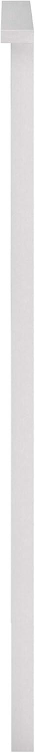 Glenwillow Home Farmhouse Style Wood Panel Headboard in Gloss White, Twin Size