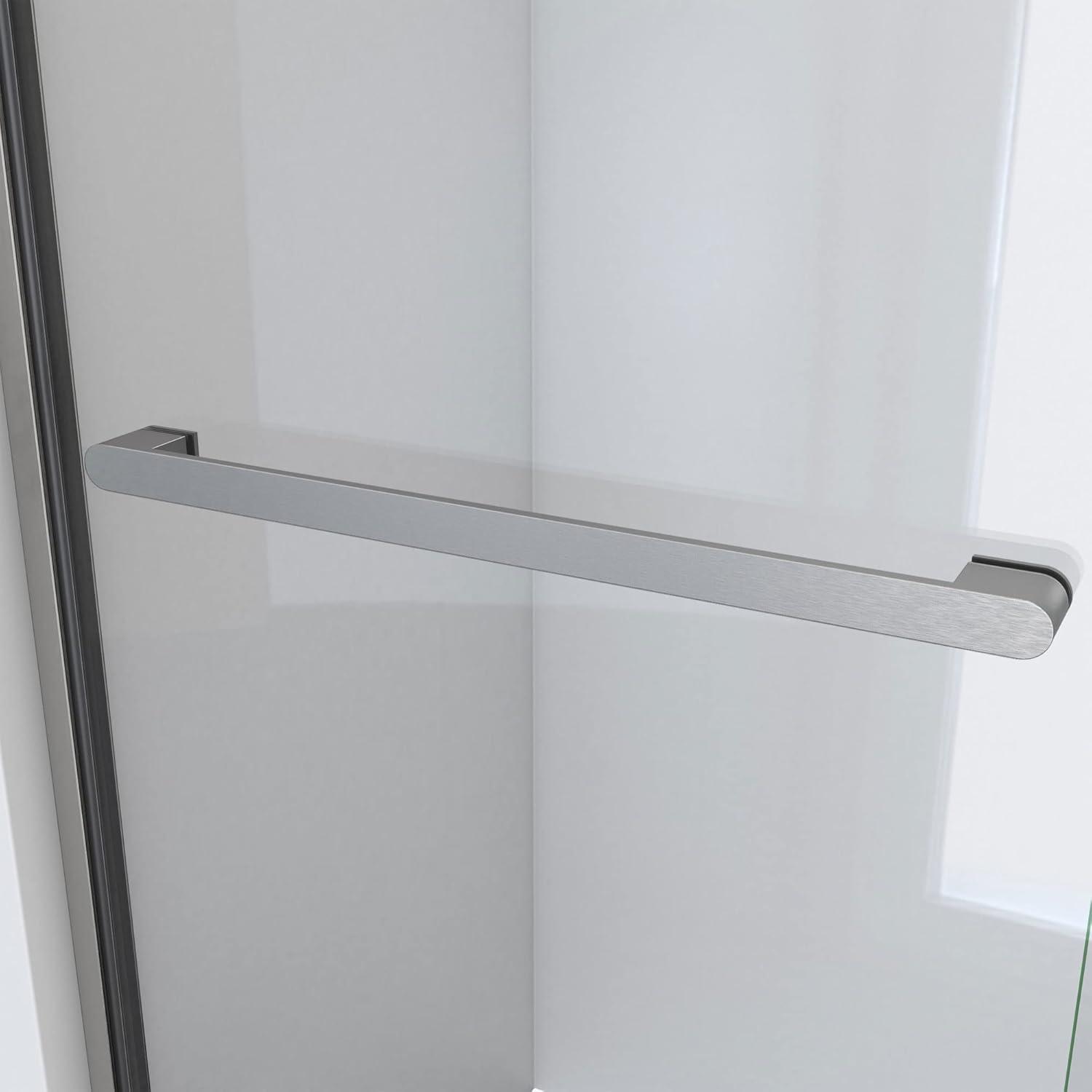 Charisma-X 44" W x 76'' H Bypass Semi-Frameless Shower Door with ClearMax Glass Treatment Technology