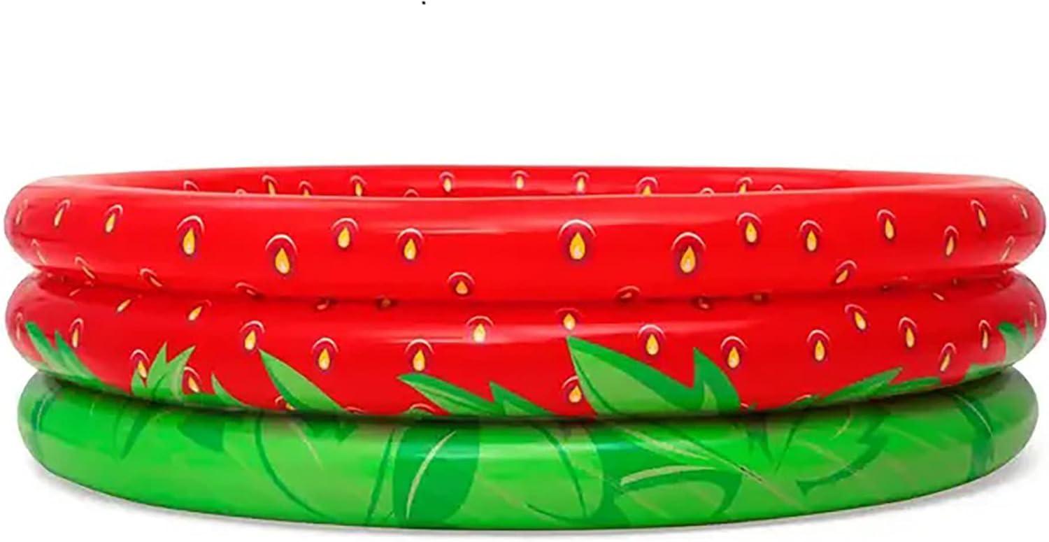 Bestway Round Multicolored Inflatable Strawberry Pool