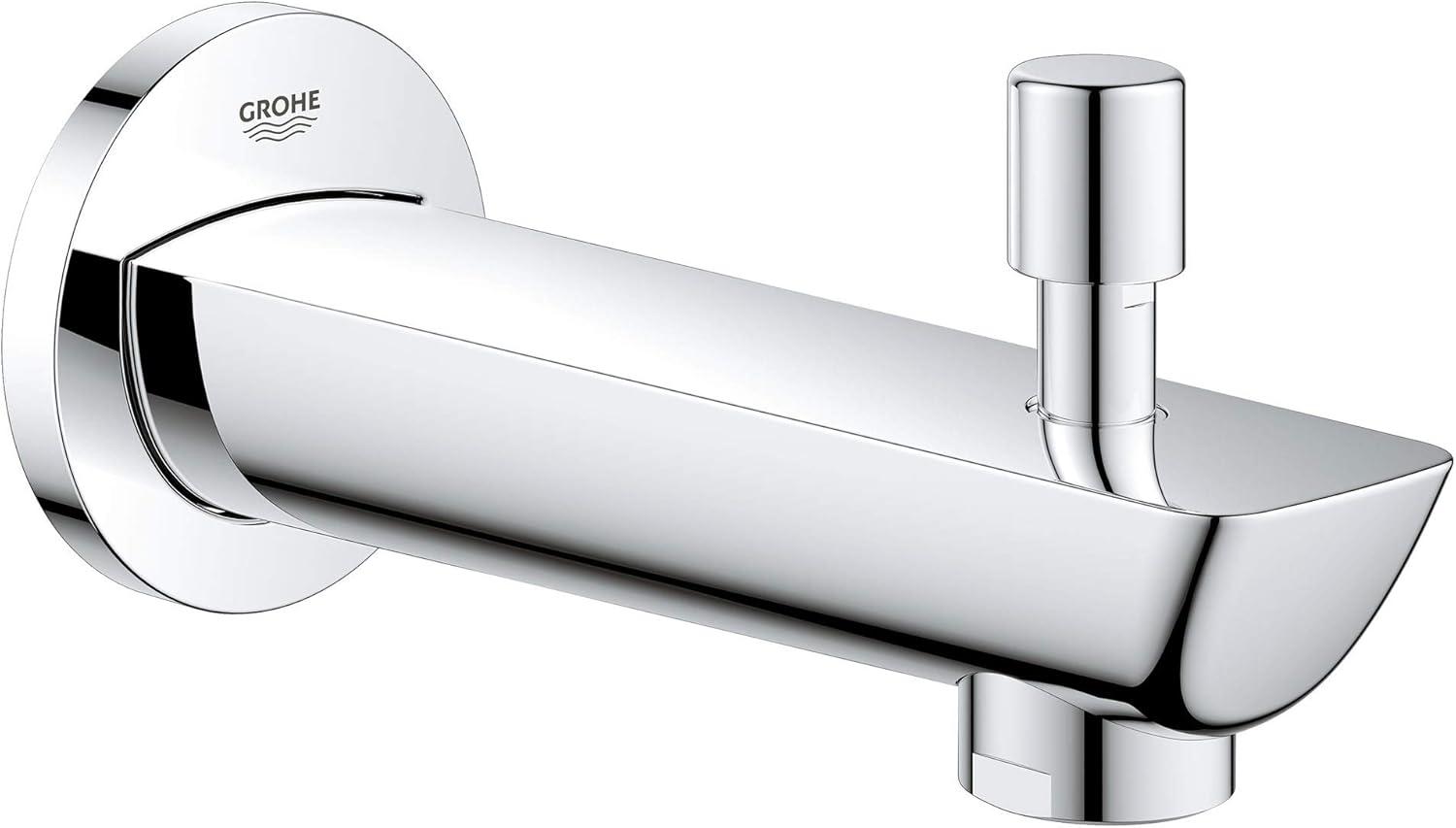 Cosmopolitan StarLight Chrome Wall Mounted Tub Spout with Diverter