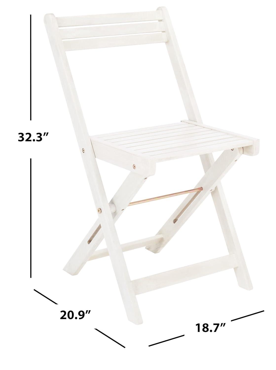 Arvin Table And 4 Chairs - Outdoor - PAT7001 - White - Safavieh