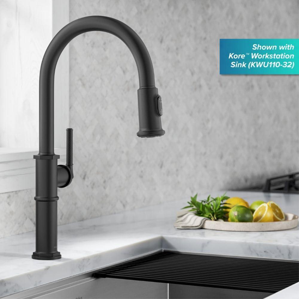 KRAUS Allyn Pull-Down Single Handle Kitchen Faucet