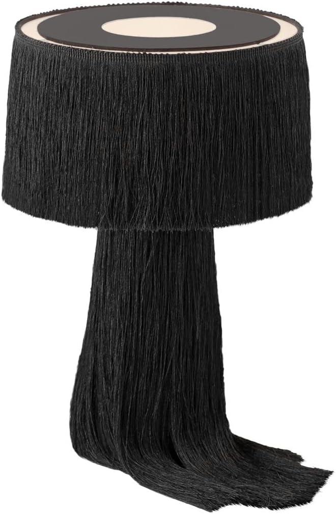 TOV Furniture Atolla Black Tassel Table Lamp