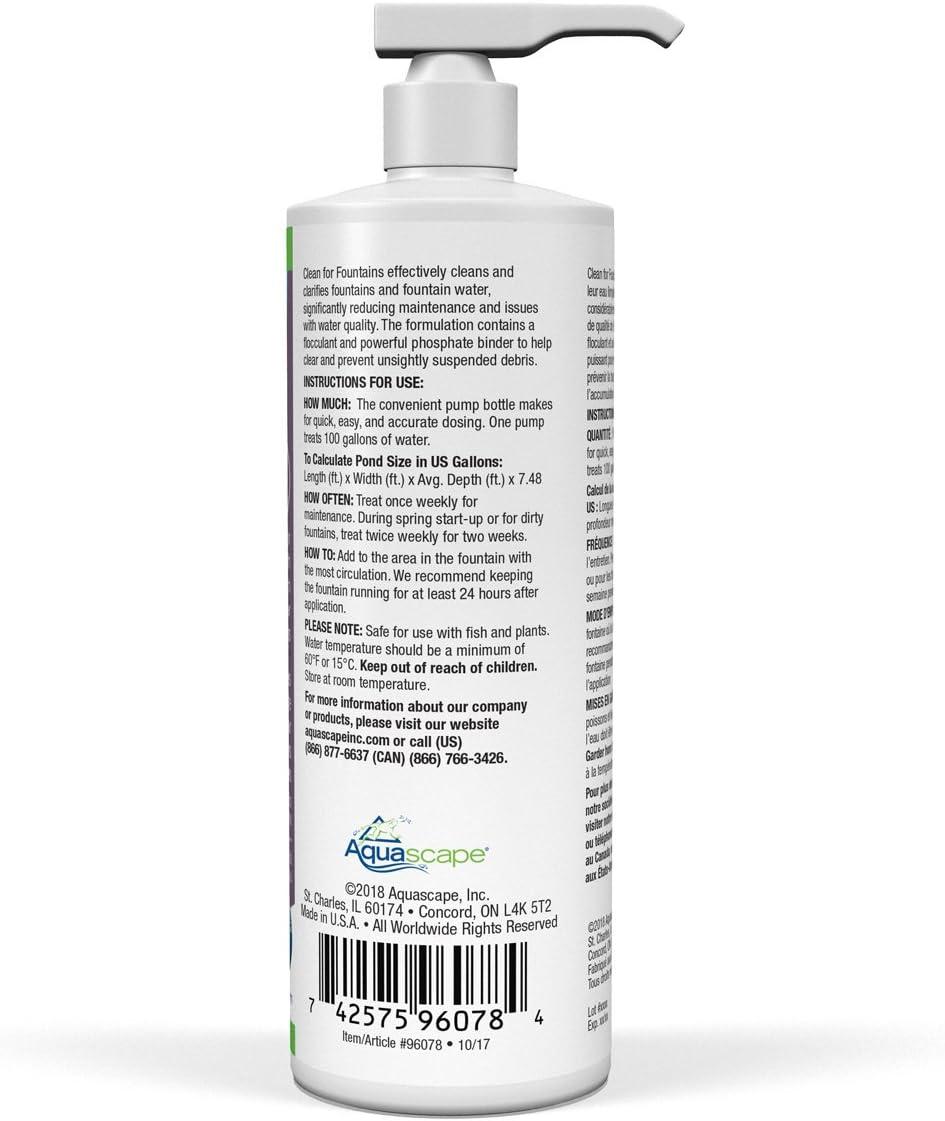 Aquascape CLEAN For Fountains No Power Source Required / Manual Cleaner