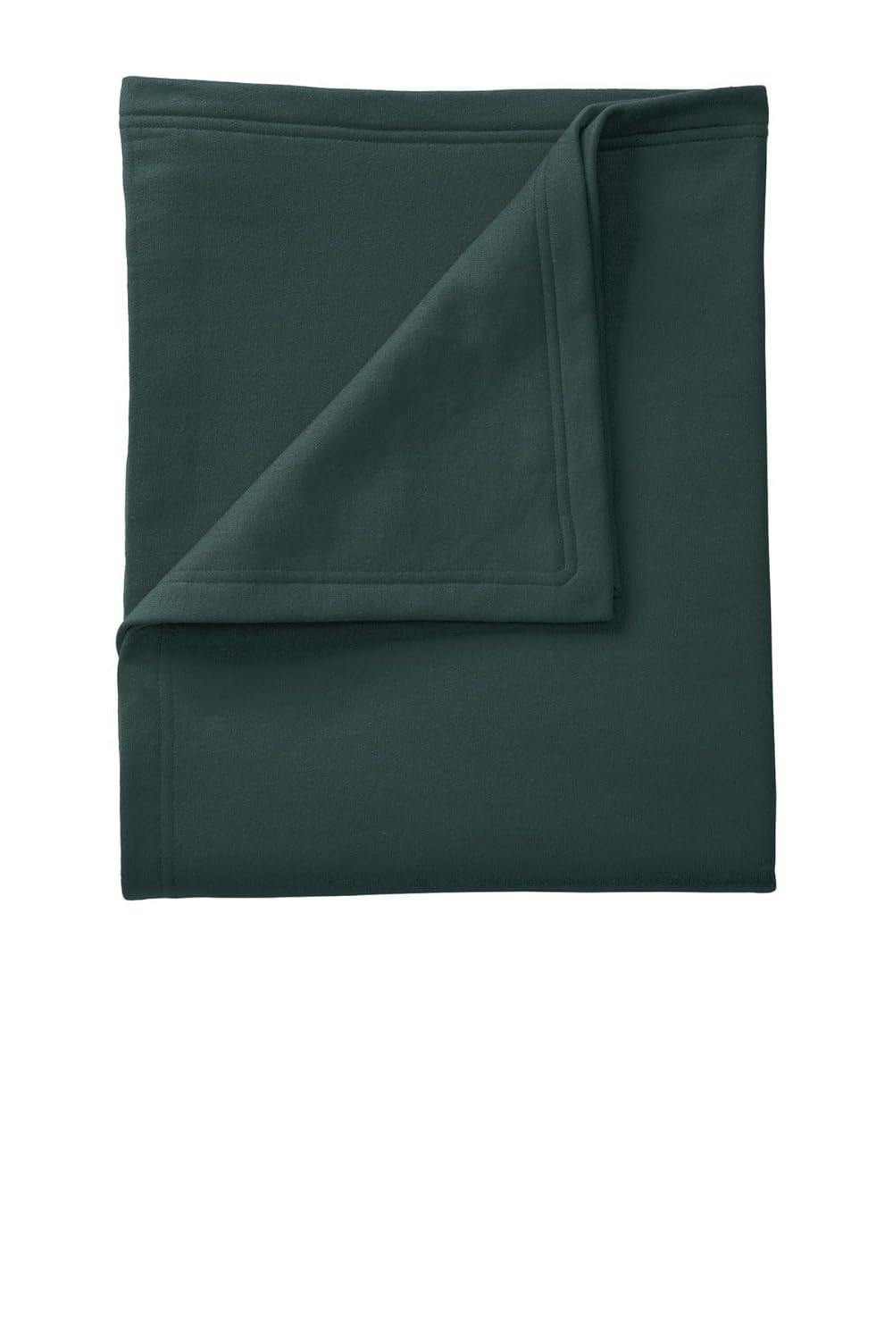 Port & Company Core Fleece Sweatshirt Blanket. BP78 - OSFA Dark Green