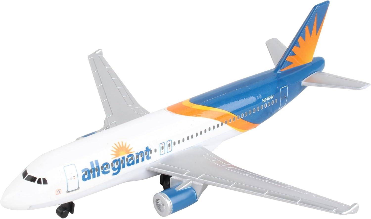 Diecast Metal Aircraft Toy Commercial Airplane - Allegiant Airlines