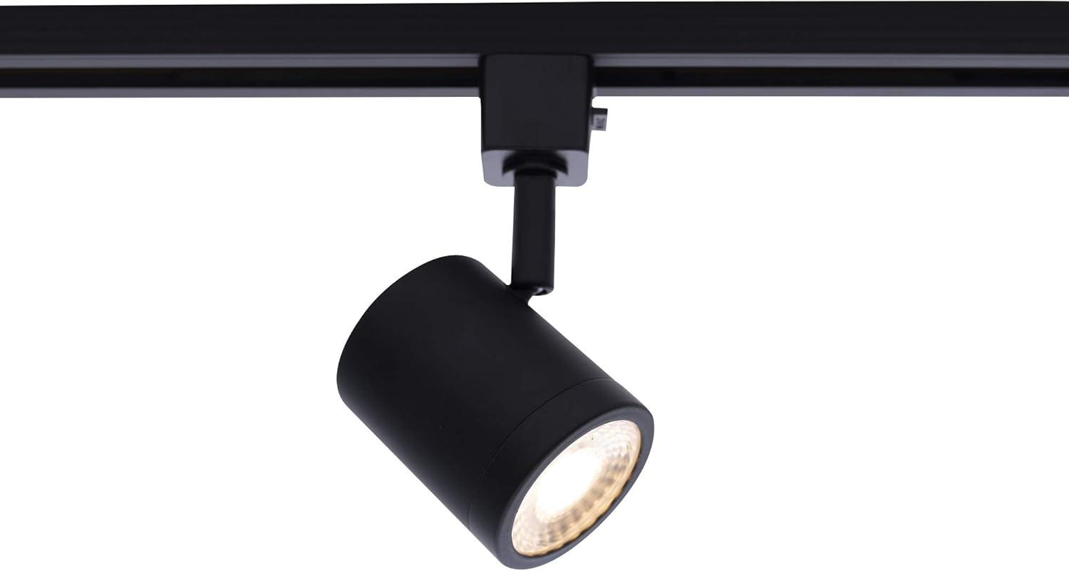 Charge 8010 Sleek Black Aluminum LED Track Light Set