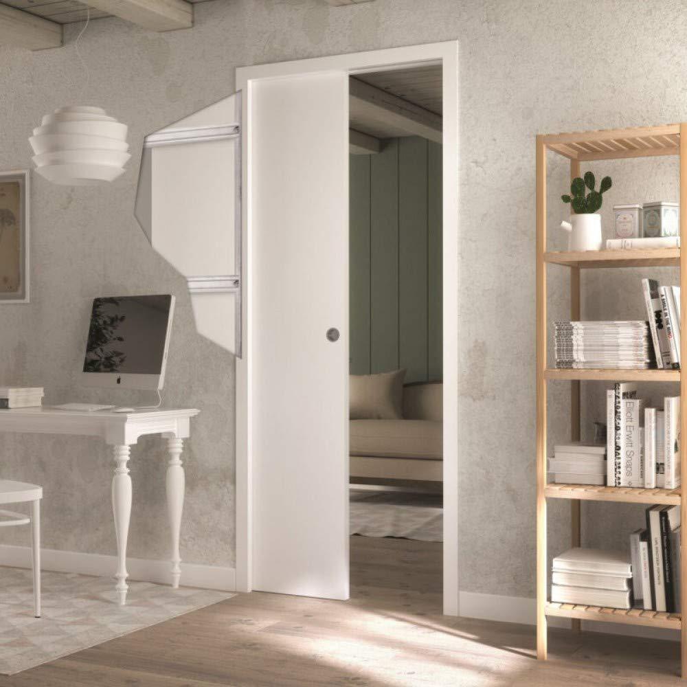 ROCKET 30-in x 80-in Steel Pocket Door Frame with Frame and hardware