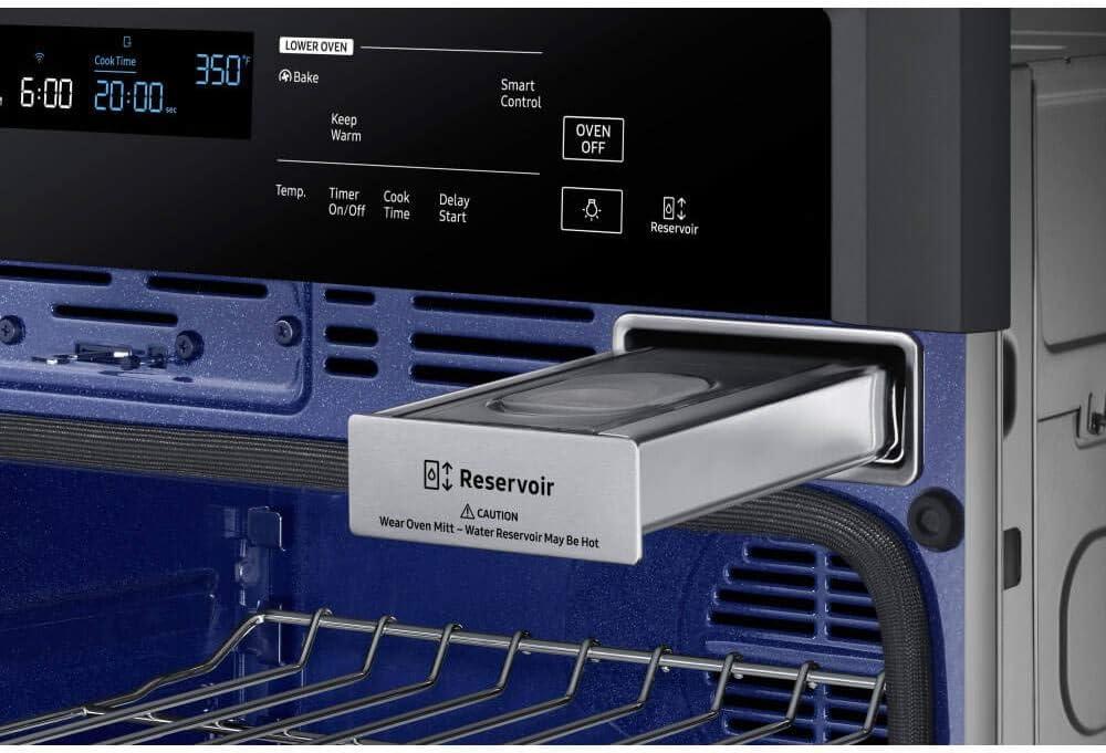 Samsung NV51K6650DS 30 inch Stainless Smart Double Wall Oven with Steam Cook