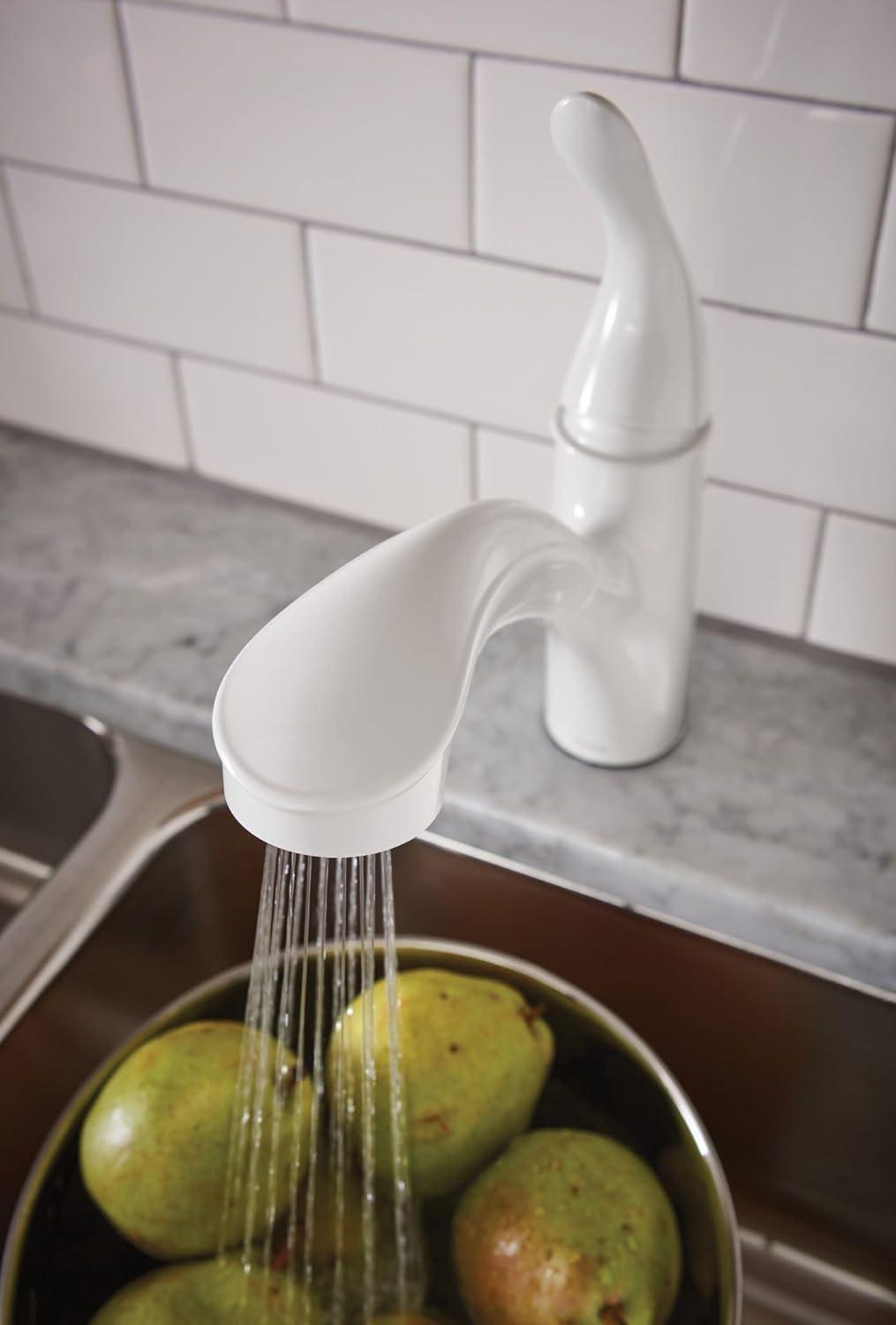 Moen Brecklyn Single-Handle Pull-Out Sprayer Kitchen Faucet with Power Clean Technology