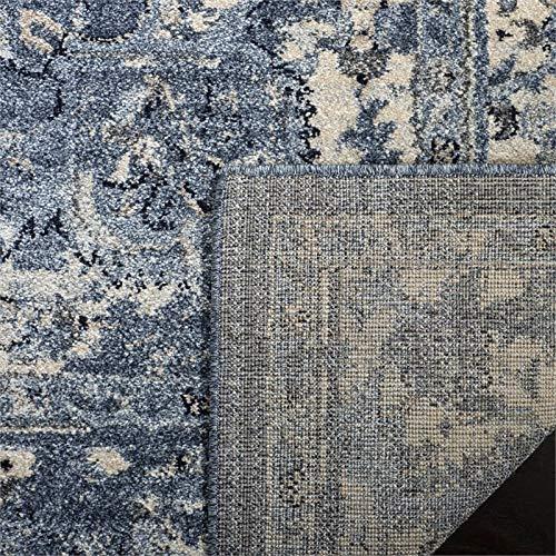 Charleston CHL412 Loomed Indoor Area Rug - Navy/Creme - 9'x12' - Safavieh