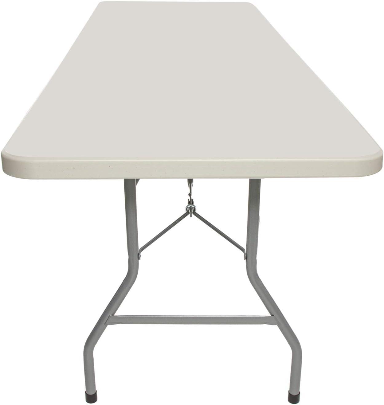 Light Grey Heavy Duty 6 Foot Plastic Folding Table