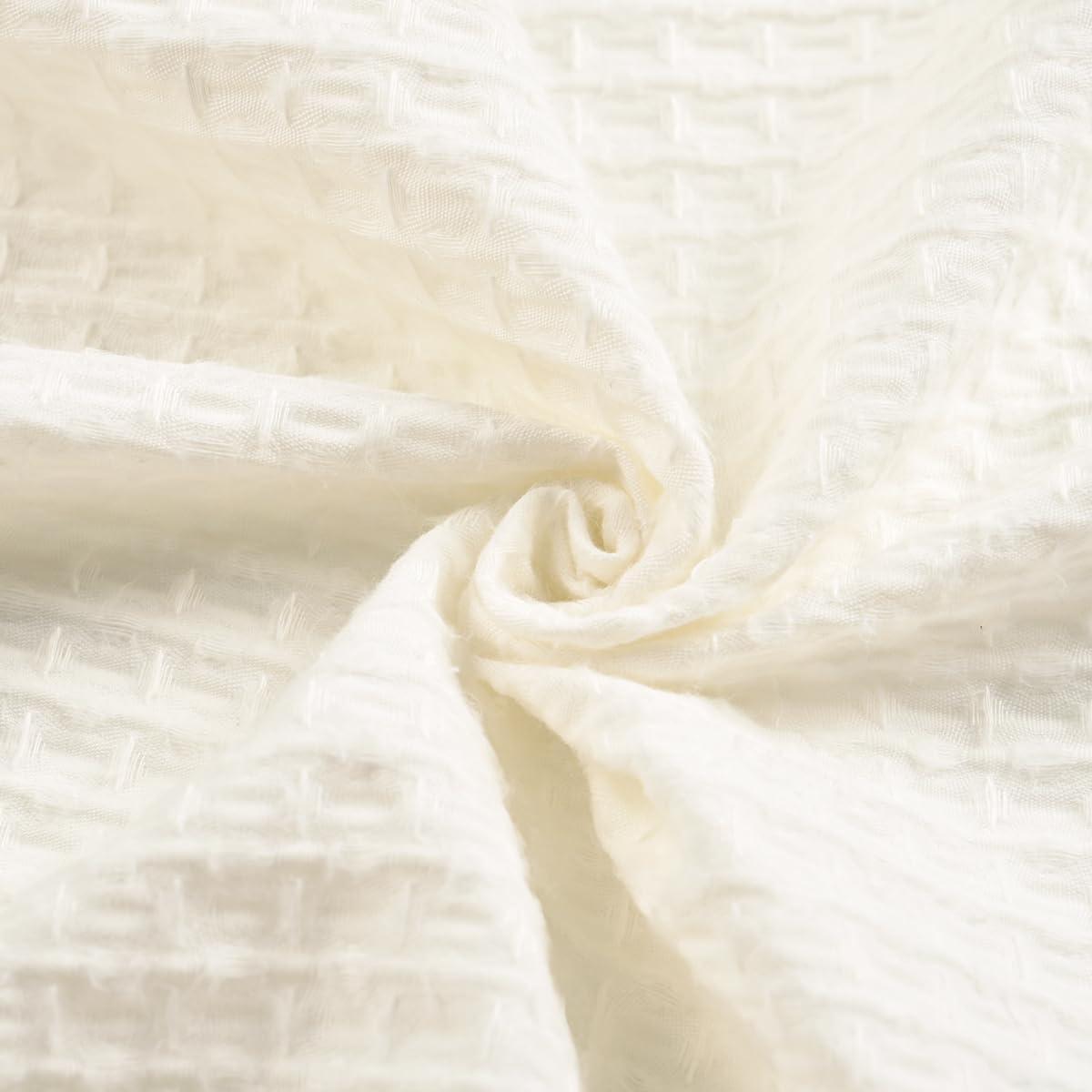 Gracie Oaks Daeb Cotton Blend Shower Curtain